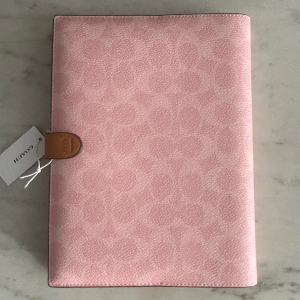 Coach Pink Notebook - Picture 6 of 6